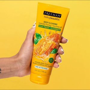 ماسک خاک رسی عسل و روغن درخت چای