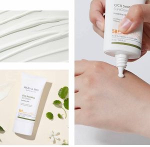 کرم ضدآفتاب سیکا مری اند می | Mary and May cica soothing sun cream - Image 5