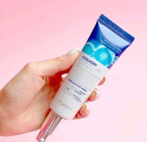 سرم دور چشم کلاژن و آبرسان فارم استی | FarmStay Collagen Water Full Moist Rolling Eye Serum