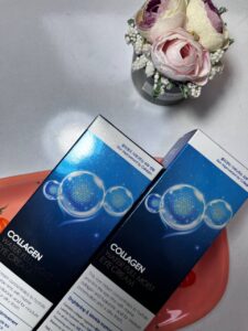 سرم دور چشم کلاژن و آبرسان فارم استی | FarmStay Collagen Water Full Moist Rolling Eye Serum - Image 5