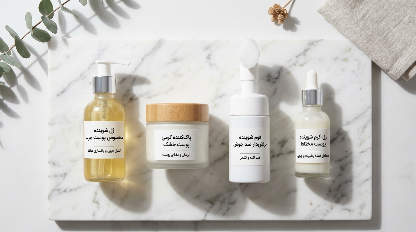 راهنمای شوینده صورت - بخش 4