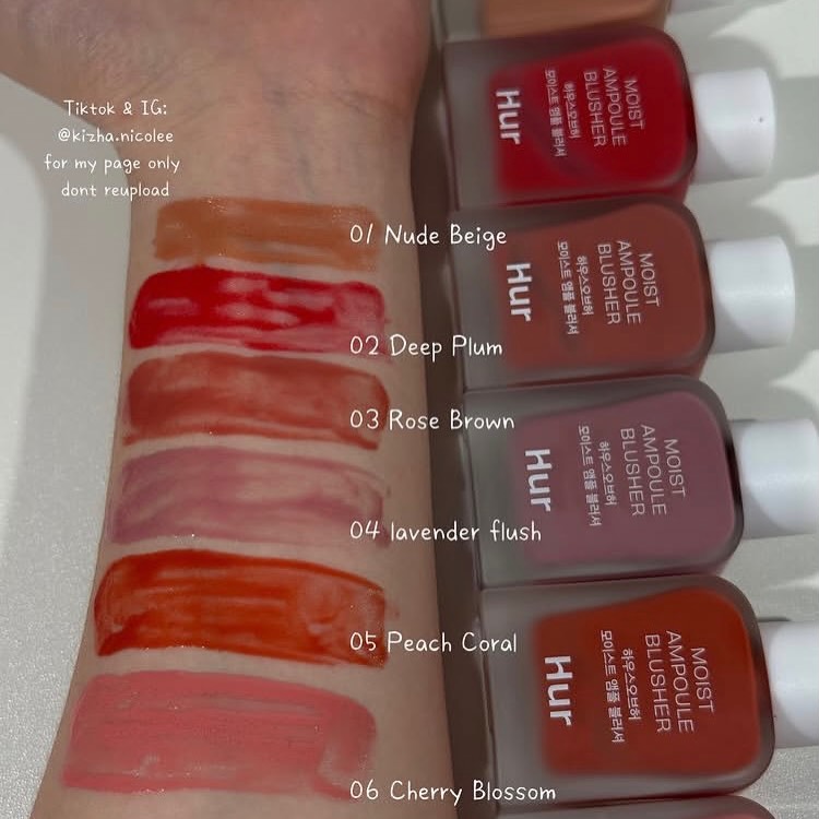 رژگونه مایع House of Hur (Moist Ampoule Blusher) - تصویر