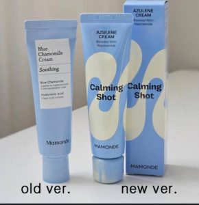 کرم تسکین‌دهنده آزولین ماموند | Mamonde Calming Shot Azulene Cream - Image 3